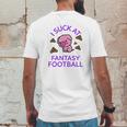 I Sck At Fantasy Football Funny Pig And Poops Loser Mens Back Print T-shirt Funny Gifts