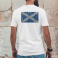 Scotland Flag Scottish Saltire Saint Andrews Cross Mens Back Print T-shirt Funny Gifts