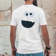 Sesame Street Cookie Monster Face Mens Back Print T-shirt Funny Gifts