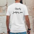 Silently Judging You Boss Baby Sarcasm Mens Back Print T-shirt Funny Gifts