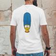 The Simpsons Marge Face Mens Back Print T-shirt Funny Gifts