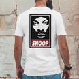 Snoop Dogg Poster For Fans Mens Back Print T-shirt Funny Gifts