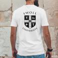 Swoll University Mens Back Print T-shirt Funny Gifts