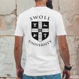 Swoll University Funny Gym Bodybuilding Mens Back Print T-shirt Funny Gifts