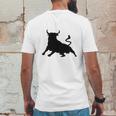 Toro Español Mens Back Print T-shirt Funny Gifts