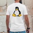 Tux Penguin Linux Official Mascot Logo Icon T-Shirt Mens Back Print T-shirt Funny Gifts