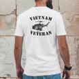 Vietnam Veteran With Huey Graphic Performance Mens Back Print T-shirt Funny Gifts