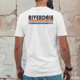 Vintage 1980S Style Riverdale Ny Mens Back Print T-shirt Funny Gifts