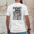 White The Clash Bonds 1981 Official Mens Back Print T-shirt Funny Gifts