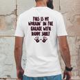 This Is My Working In The Garage With Daddy Baby One Piece Mens Back Print T-shirt Funny Gifts