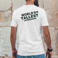 Worlds Tallest Leprechaun Saint Patricks Day Mens Back Print T-shirt Funny Gifts