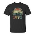 30 Years Old Birthday Awesome Since May 1992 30Th Birthday Unisex T-Shirt