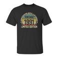 30 Years Old Legendary Retro Vintage Awesome Birthday 1991 Unisex T-Shirt