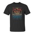 31 Years Old Gift Vintage April 1990 31St Birthday Gift Unisex T-Shirt