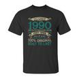 31St Birthday October 1990 Limited Edition Gift 31 Years Old Unisex T-Shirt