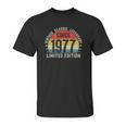 44Th Birthday 44 Years Old Bday Retro Vintage Since 1977 Ver2 Unisex T-Shirt