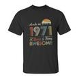 51St Birthday Vintage 1971 Unisex T-Shirt