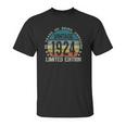 98 Years Old Gifts Vintage 1924 Limited Edition 98Th Birthday Unisex T-Shirt