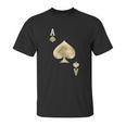 Ace Of Spades Playing Card Halloween Costume Unisex T-Shirt