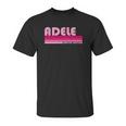 Adele Name Personalized Retro Vintage 80S 90S Style Unisex T-Shirt