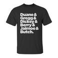 Allman Brothers White Unisex T-Shirt