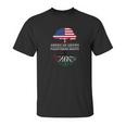 American Grown With Palestinian Roots Palestine Unisex T-Shirt