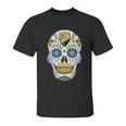 Americas Finest Los Angeles Sugar Skull Unisex T-Shirt