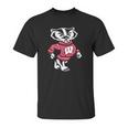 Angry Bucky Badger Unisex T-Shirt