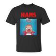 Bakugou Anime Ponyo On The Cliff Hams Parody Jaws Unisex T-Shirt