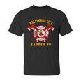 Baltimore City Fire Rescue Ladder 49 Unisex T-Shirt