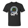 Bisset Clan Badge Scottish Clan Badges Unisex T-Shirt