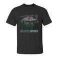 Black Hawk Helicopter Military Armed Forces Novelty Unisex T-Shirt