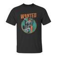 Boba Fett Wanted Distressed Mandalorian Unisex T-Shirt