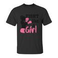 Cancer Fight Like A Girl Pink Ribbon Breast Cancer Graphic Design Printed Casual Daily Basic Unisex T-Shirt