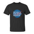 Clique Clothing Nasa Never A Straight Answer Unisex T-Shirt