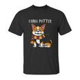 Corgi Potter Gift For Corgi Lovers Funny Pawter Dog Unisex T-Shirt