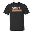 Dolly Gift Name Personalized Retro Vintage 80S 90S Birthday Unisex T-Shirt