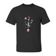 Dr Seuss The Cat In The Hat Balancing Act Unisex T-Shirt