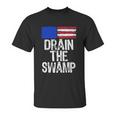 Drain The Swamp Graphic Design Printed Casual Daily Basic Unisex T-Shirt