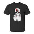 Dreaming Of Destruction Funny Cat Unisex T-Shirt