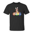 Easter Tyrannosaurus Rex Dinosaur Rabbi Unisex T-Shirt