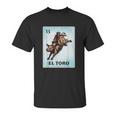 El Toro Mexican Bull Riding Cards Unisex T-Shirt