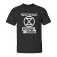 Extinction Rebellion In Green Rebel For Life Climate Change Unisex T-Shirt