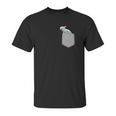 Fake Pocket Cockatoo Funny Bird In Your Pocket Tee Unisex T-Shirt