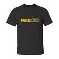 Fake Taxi Funny Fake Taxi Driver Unisex T-Shirt