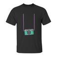 Fake Tourist Camera Graphic Unisex T-Shirt