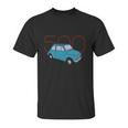 Fiat 500 Classic Vintage Car Unisex T-Shirt