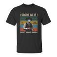 Forgive Me If I Dont Shake Hands Old School Social Distancing Vintage Unisex T-Shirt