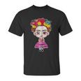 Frida Kahlo Cute Chibi Unisex T-Shirt