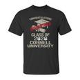 Funny 2020 Graduating Class Cornell University Retro Unisex T-Shirt